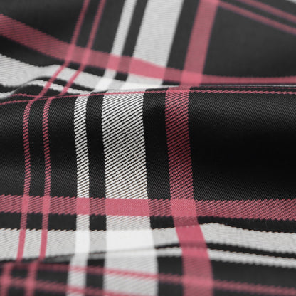 Modern Tartan Check Twill Fabric - Kapaas