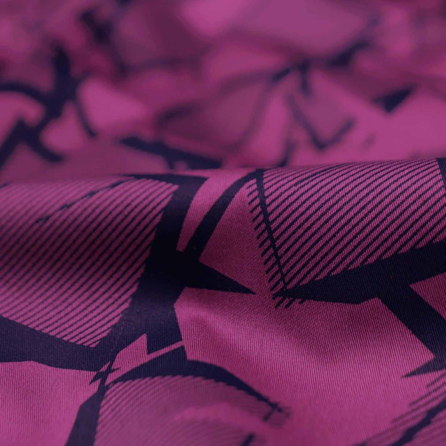 Modern Vector Satin Fabric - Kapaas