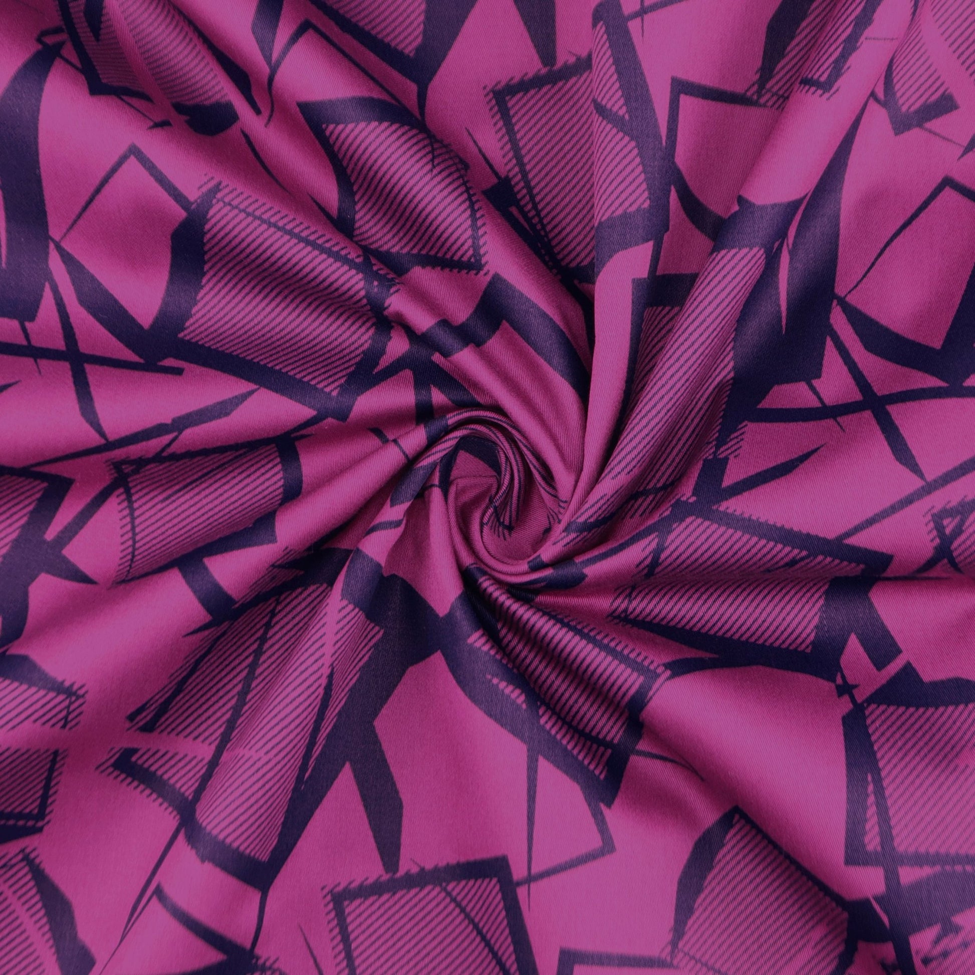 Modern Vector Satin Fabric - Kapaas