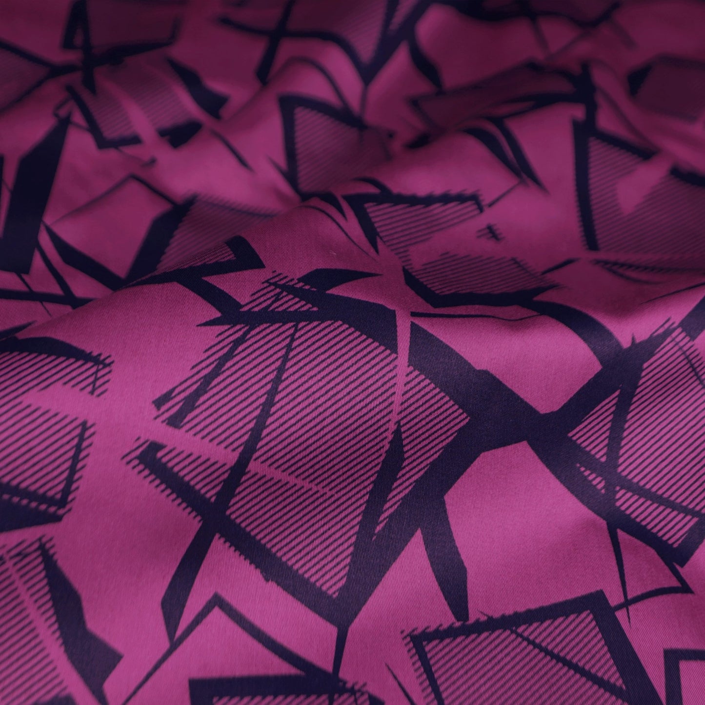 Modern Vector Satin Fabric - Kapaas