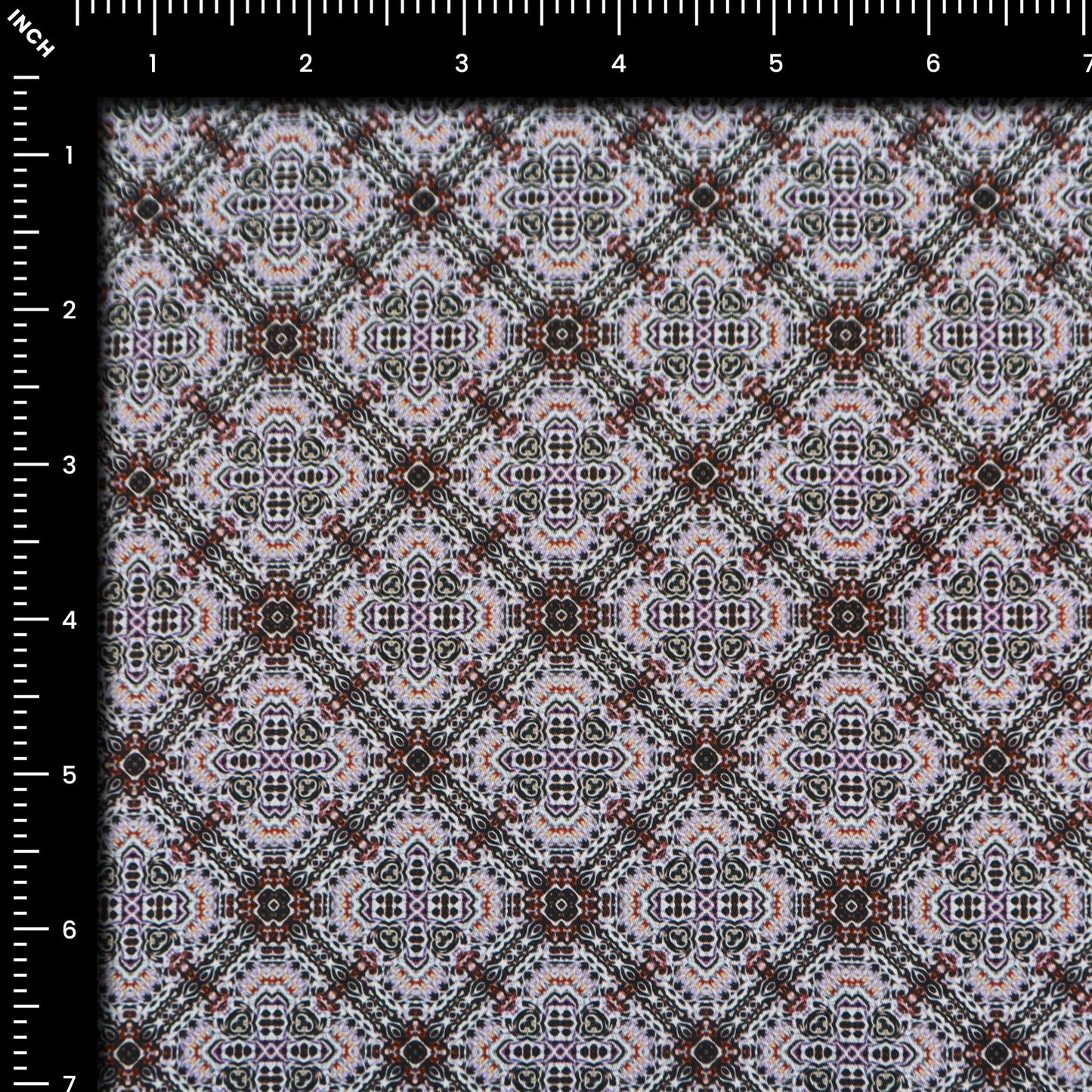 Ornate Symmetry Medallion Satin Cotton - Kapaas