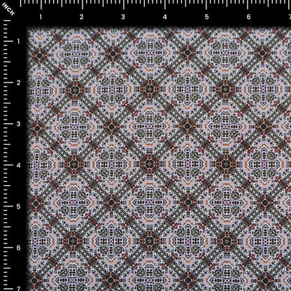 Ornate Symmetry Medallion Satin Cotton - Kapaas