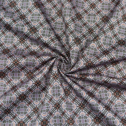 Ornate Symmetry Medallion Satin Cotton - Kapaas