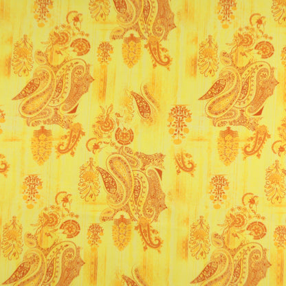 Paisley Royale Satin Fabric - Kapaas