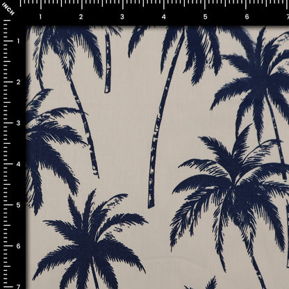 Palm Drift Twill Fabric - Kapaas