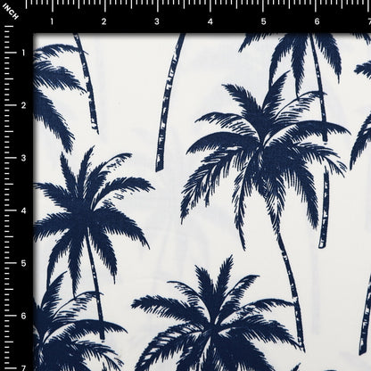 Palm Drift Twill Fabric - Kapaas