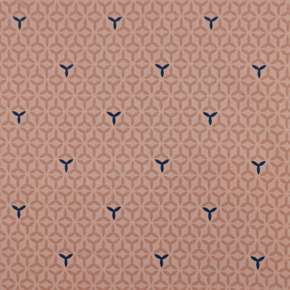 Petal Grid Satin Fabric - Kapaas