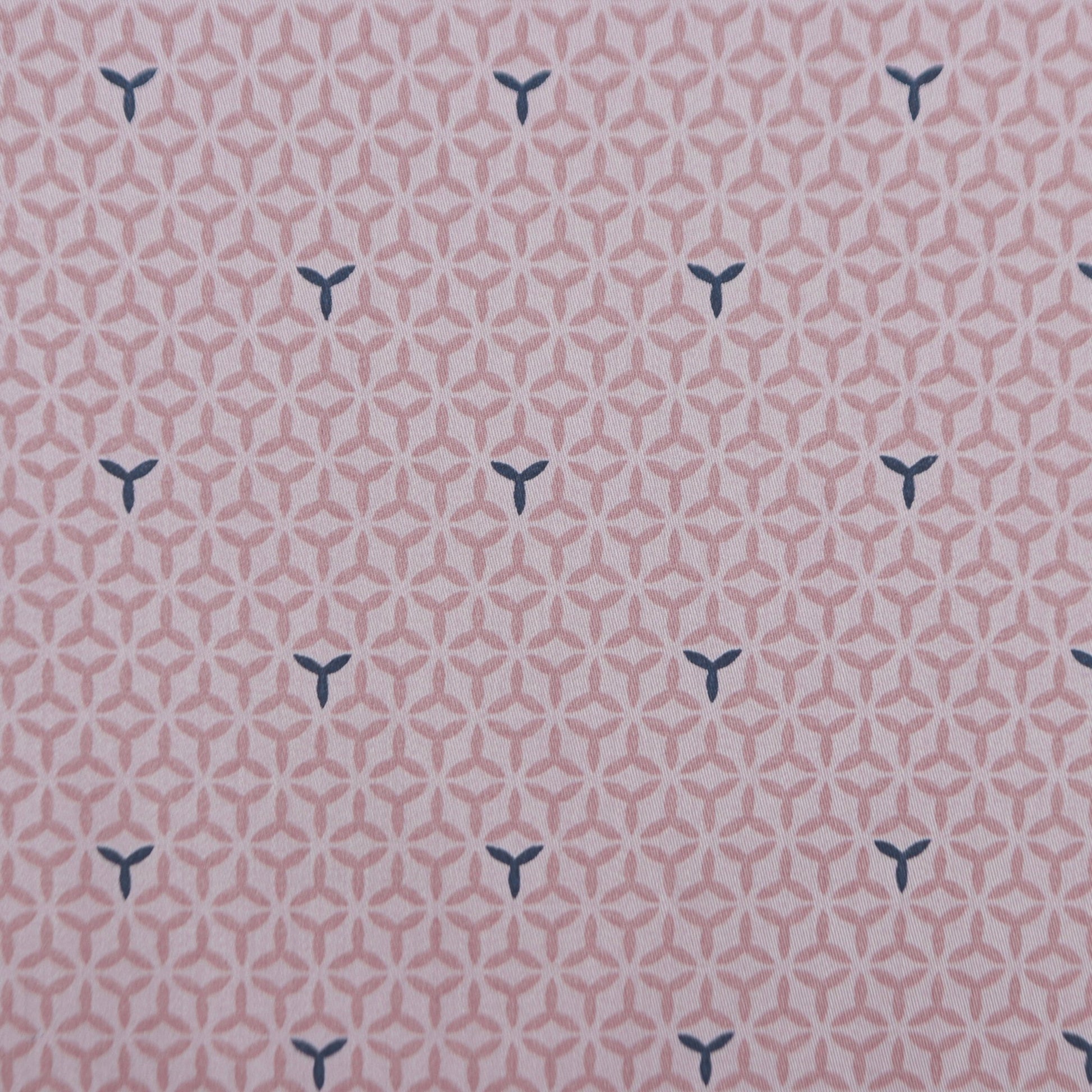 Petal Grid Satin Fabric - Kapaas