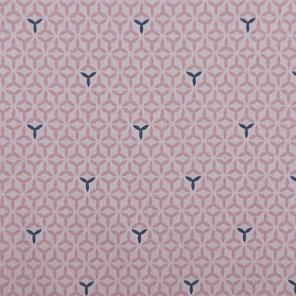 Petal Grid Satin Fabric - Kapaas