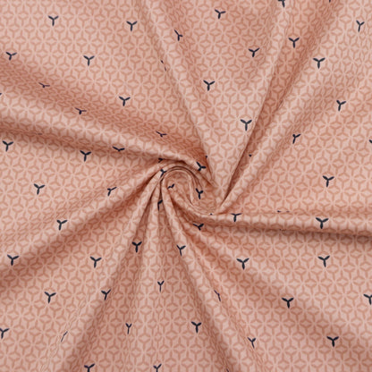 Petal Grid Satin Fabric - Kapaas