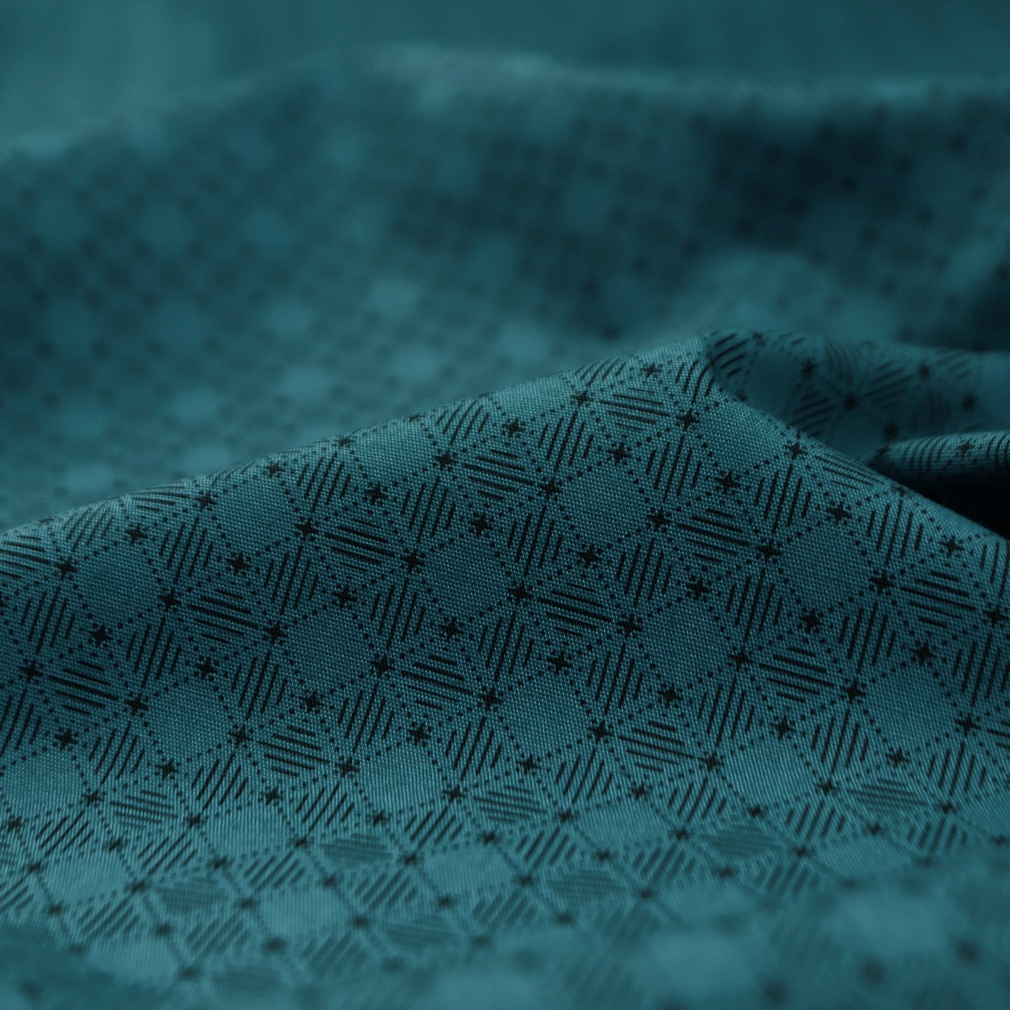 Precision Check Poplin Fabric - Kapaas