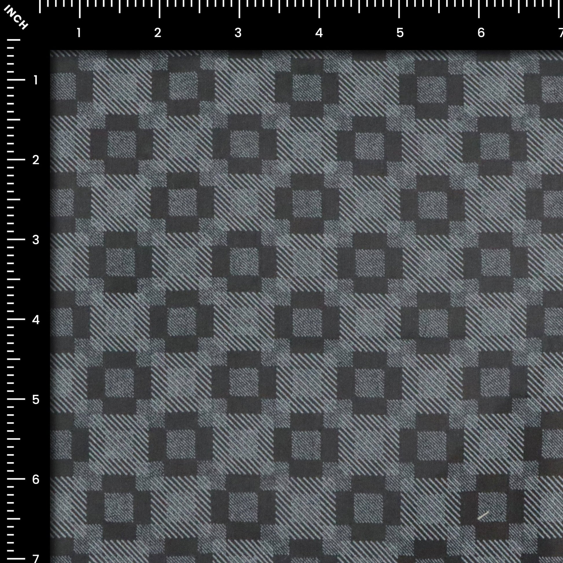 Shadow Check Satin Fabric - Kapaas