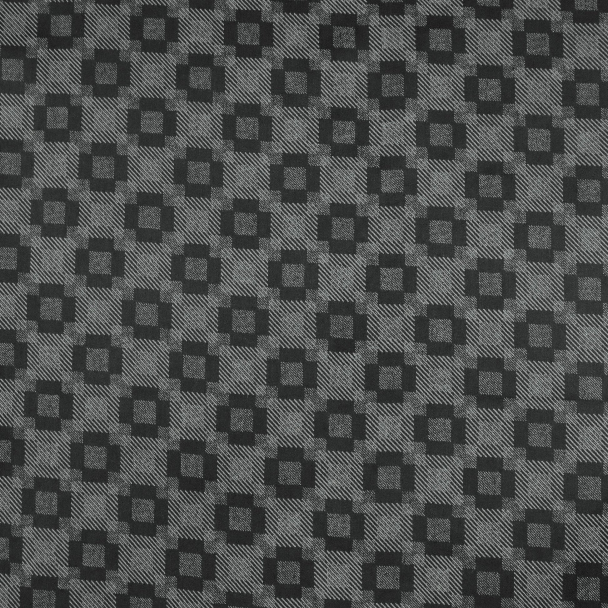 Shadow Check Satin Fabric - Kapaas