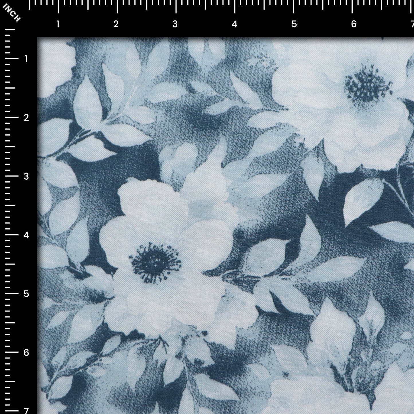 Soft Bloom Floral Poplin Fabric - Kapaas