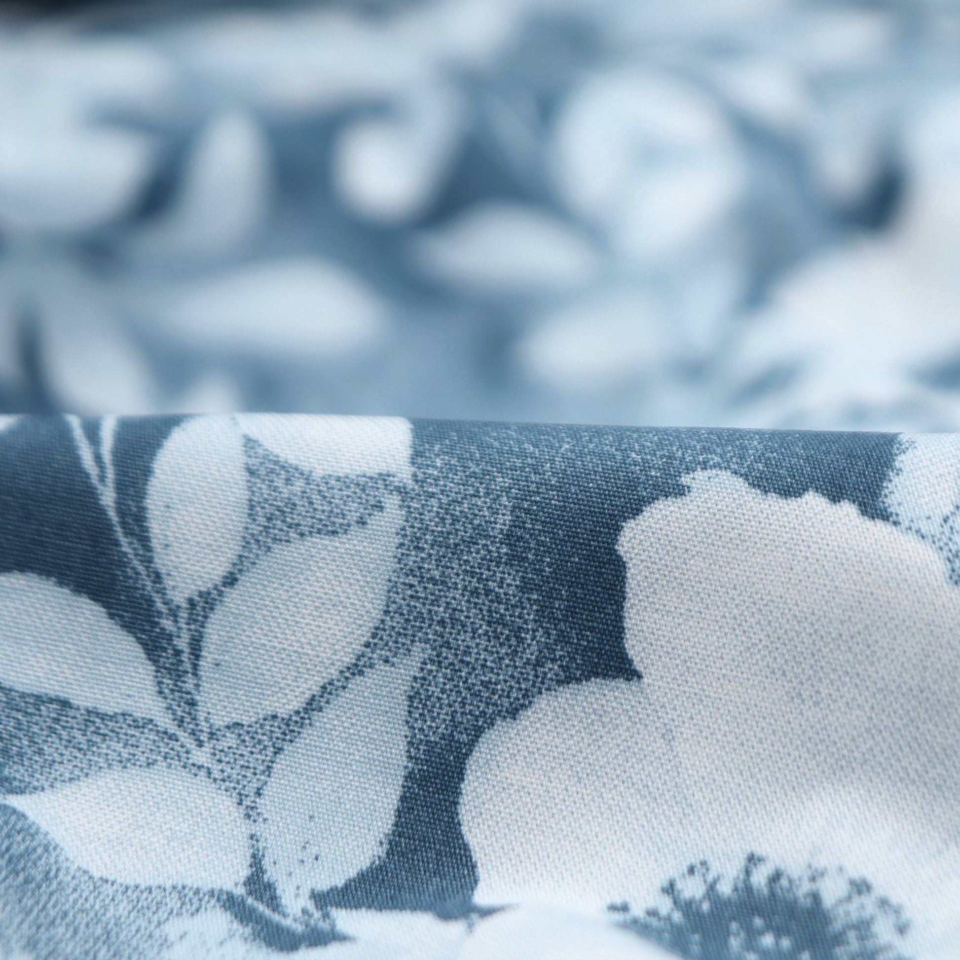 Soft Bloom Floral Poplin Fabric - Kapaas