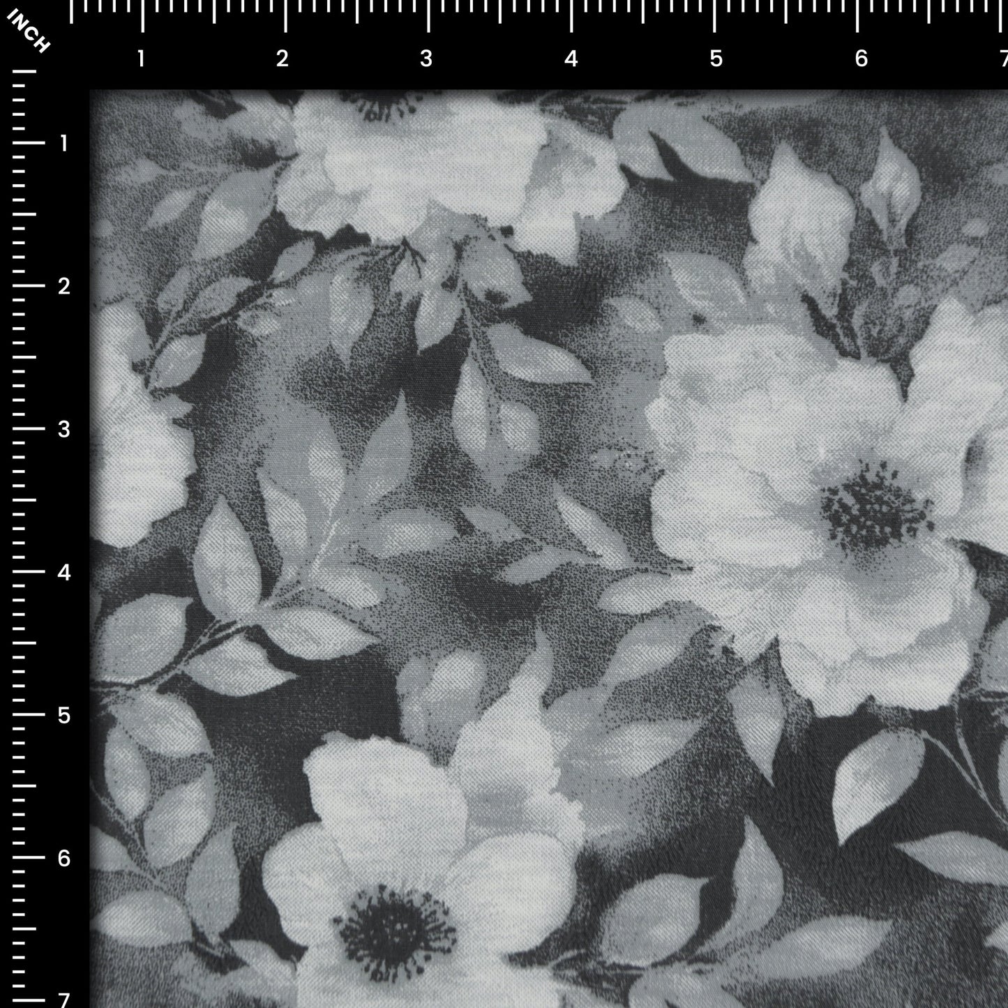 Soft Bloom Floral Poplin Fabric - Kapaas