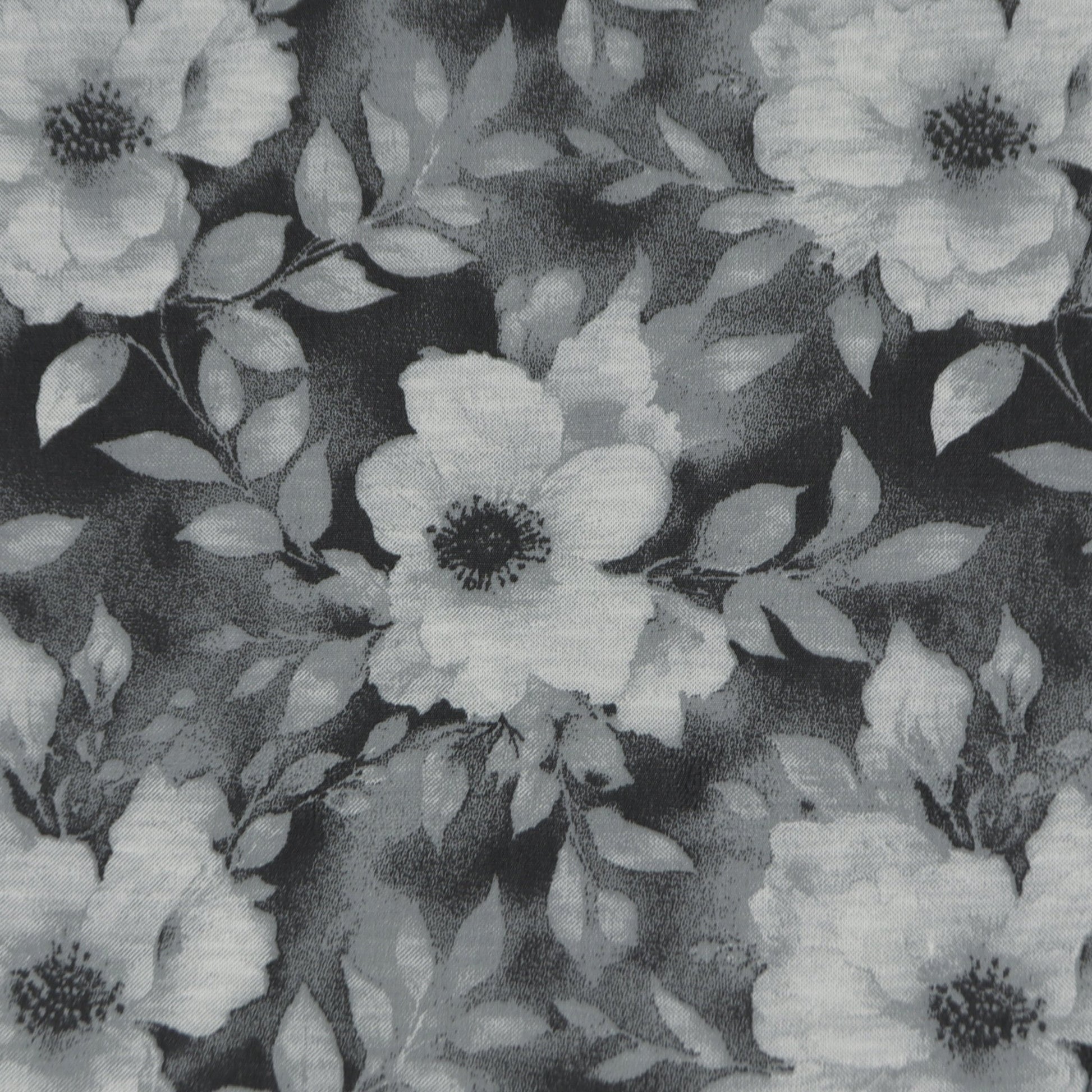 Soft Bloom Floral Poplin Fabric - Kapaas
