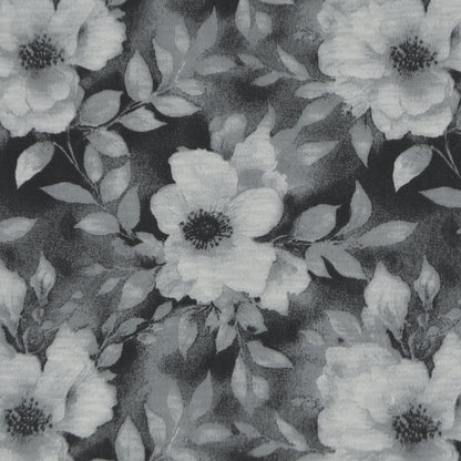 Soft Bloom Floral Poplin Fabric - Kapaas