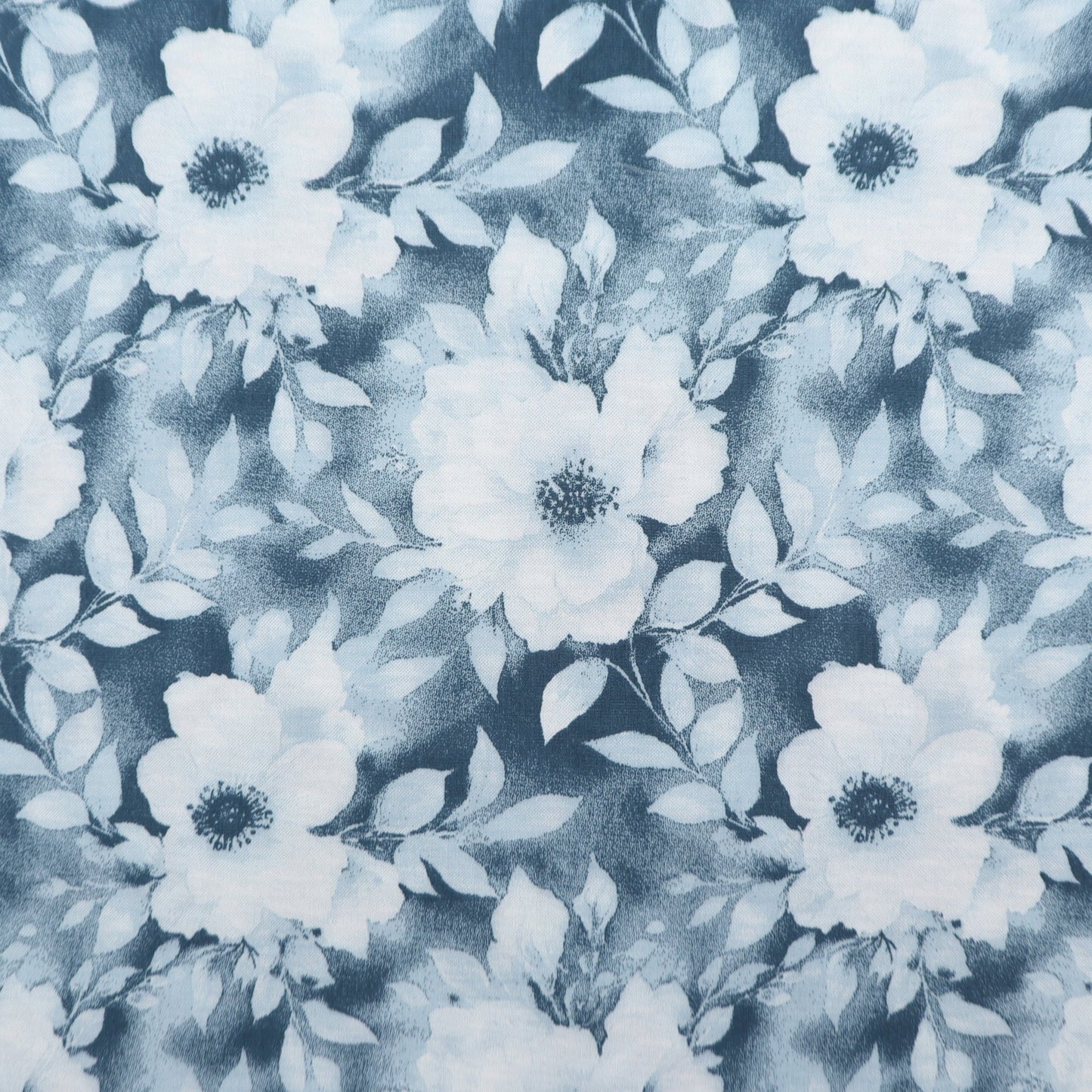 Soft Bloom Floral Poplin Fabric - Kapaas