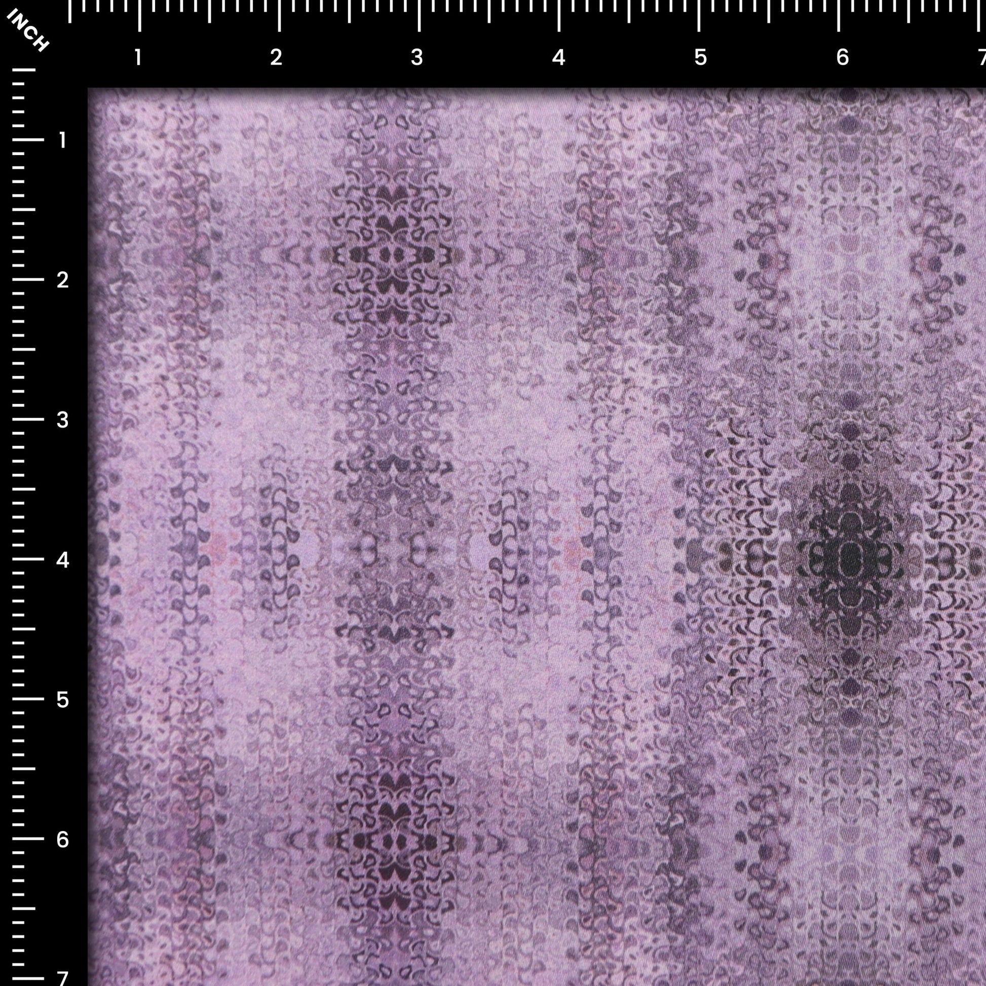 Soft Kaleidoscopic Texture Satin Fabric - Kapaas