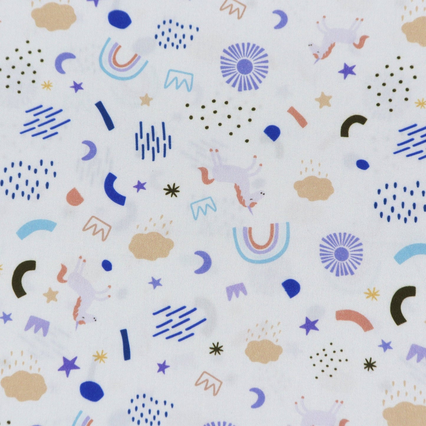 Starlight Doodle Poplin Fabric - Kapaas
