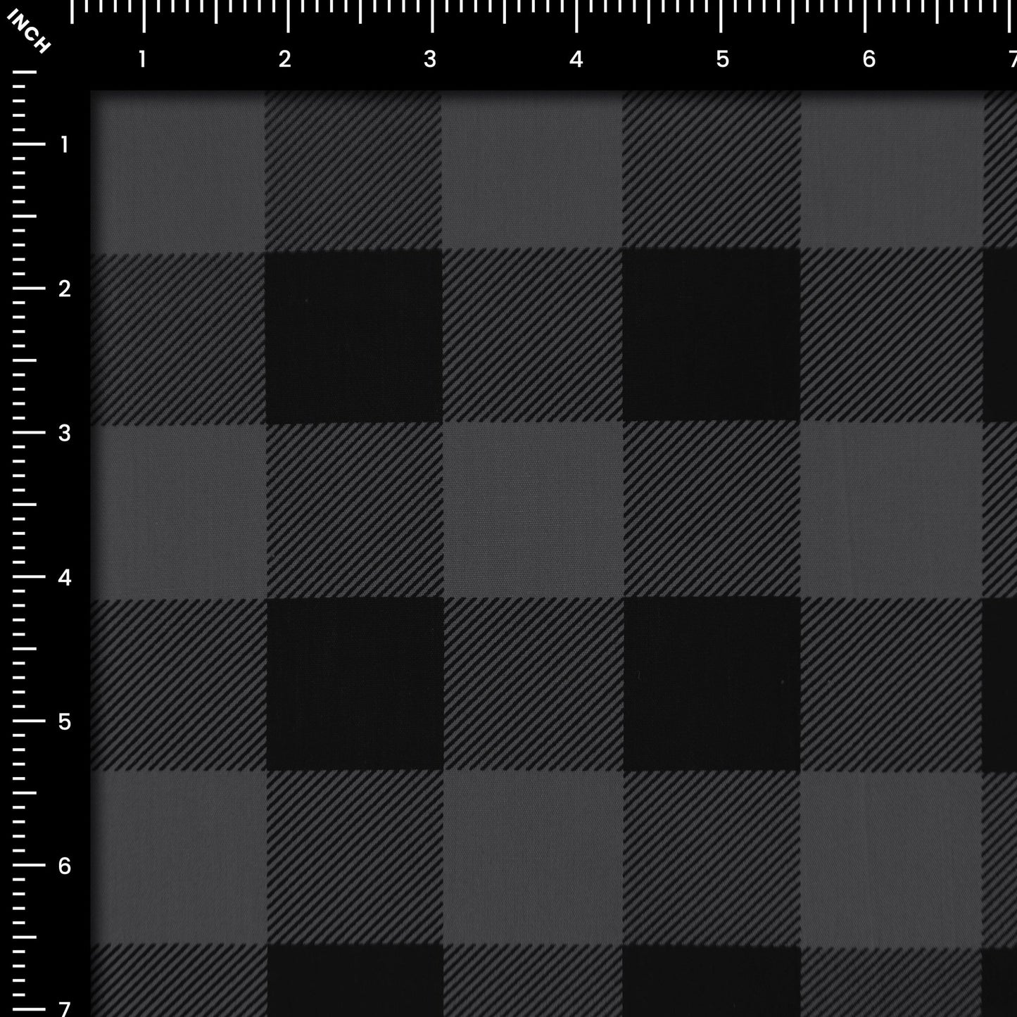 Structured Block Check Poplin Fabric - Kapaas