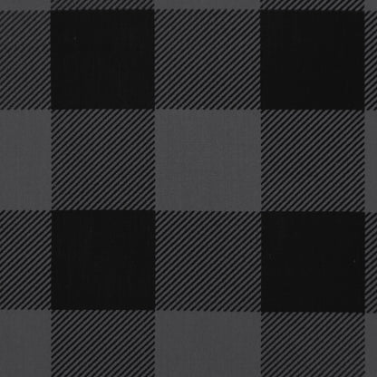 Structured Block Check Poplin Fabric - Kapaas