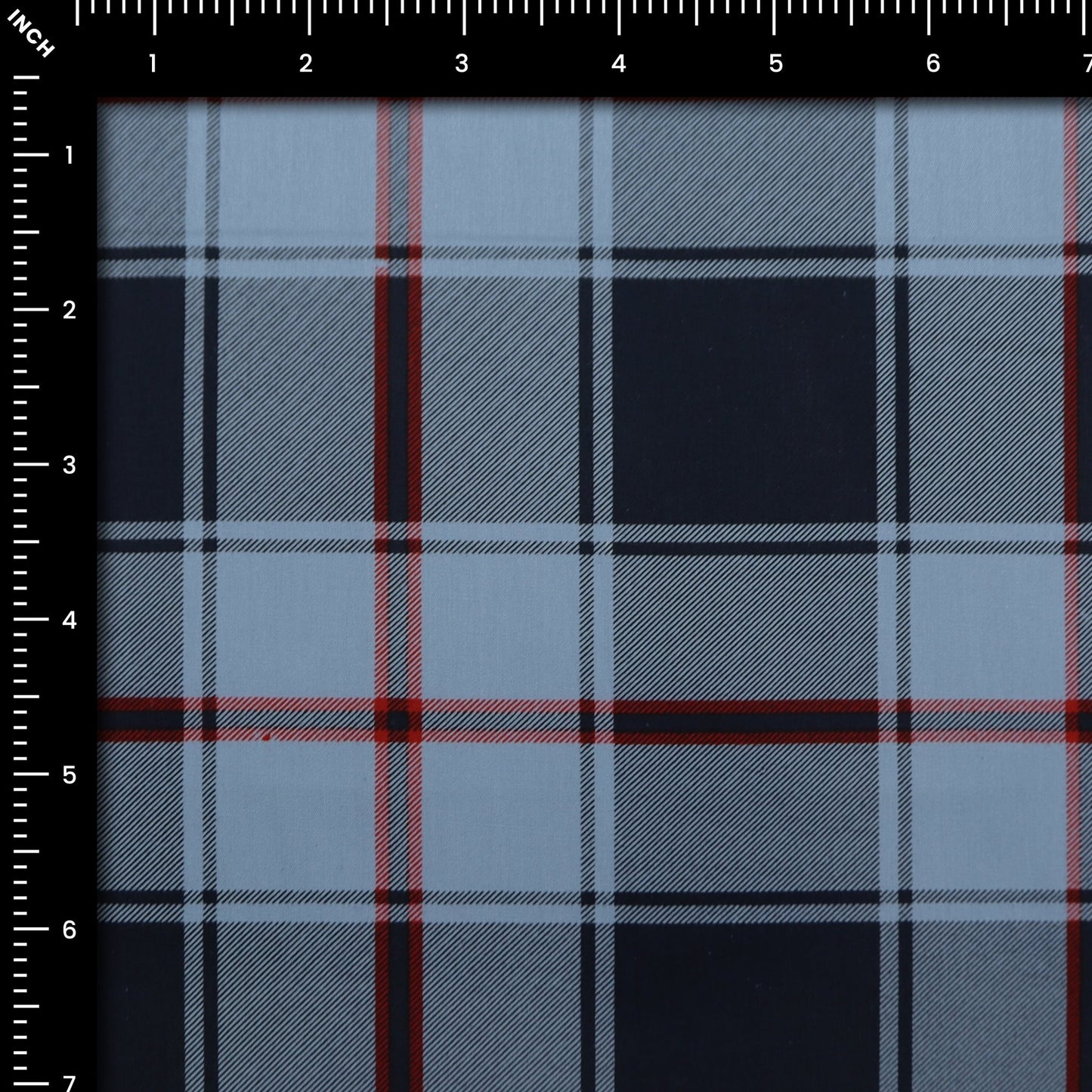 Structured Check Poplin Fabric - Kapaas