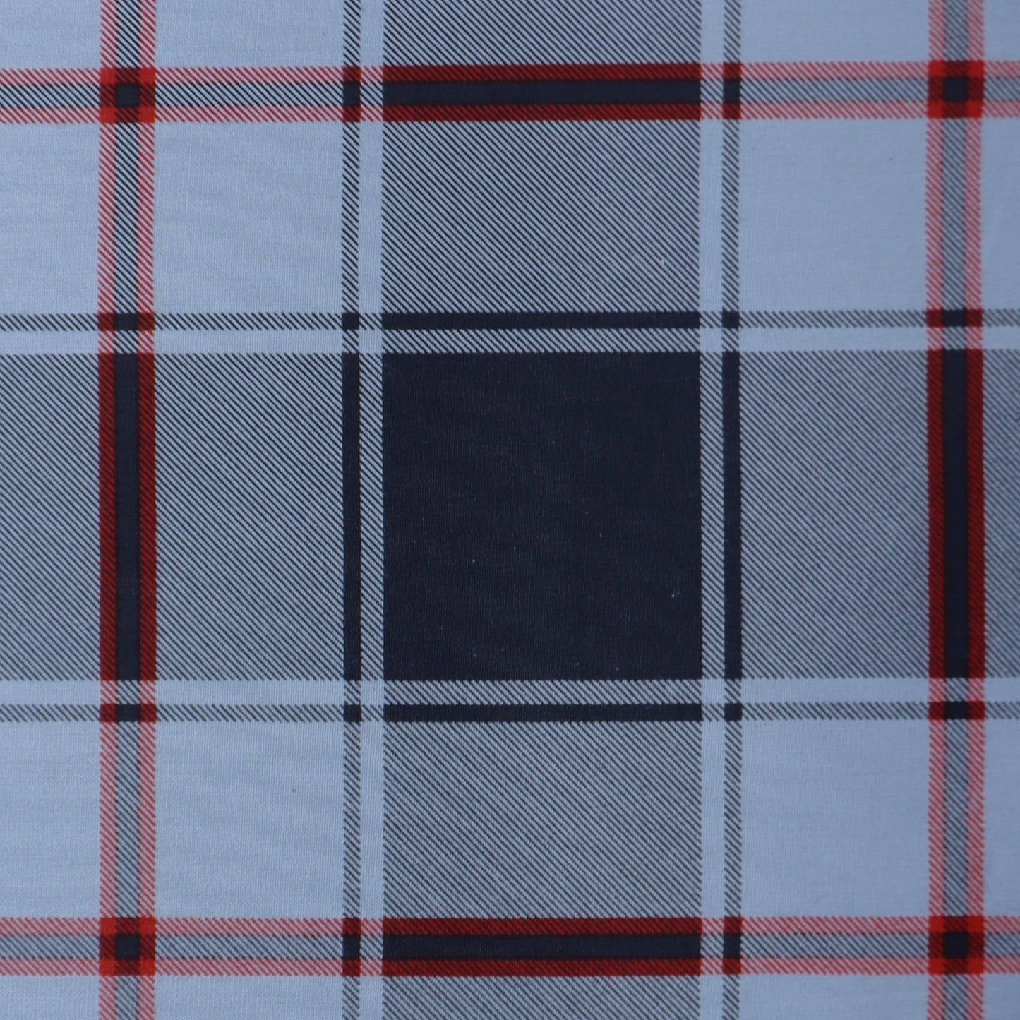 Structured Check Poplin Fabric - Kapaas