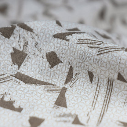 Textured Abstract Slub Fabric - Kapaas