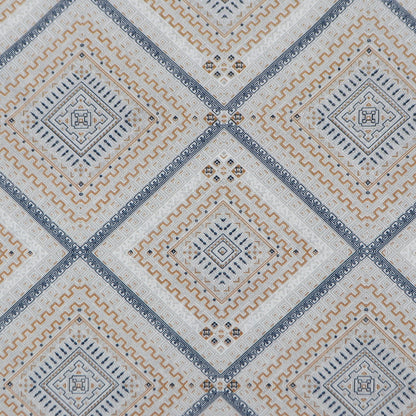 Tribal Diamond Poplin Fabric - Kapaas