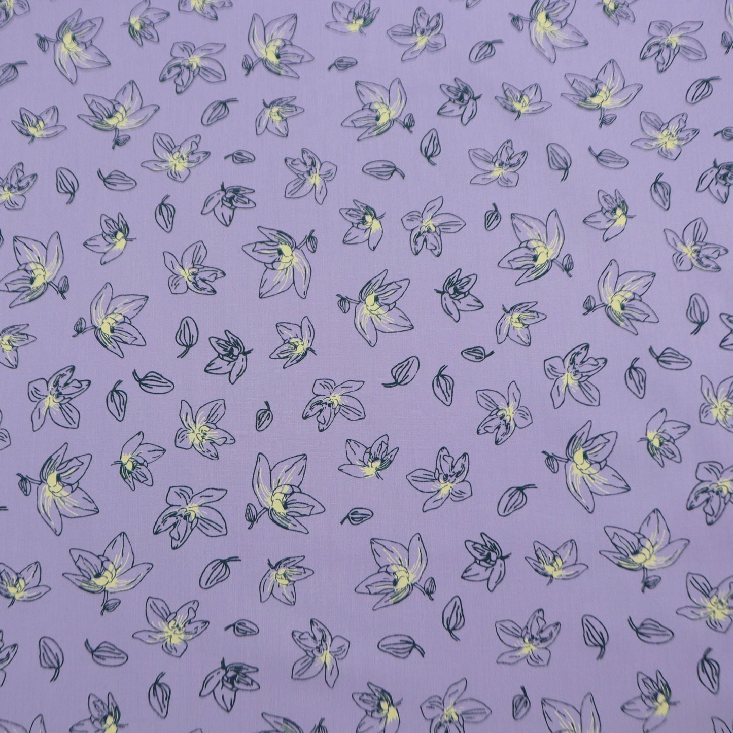 Twilight Orchid Poplin Fabric - Kapaas