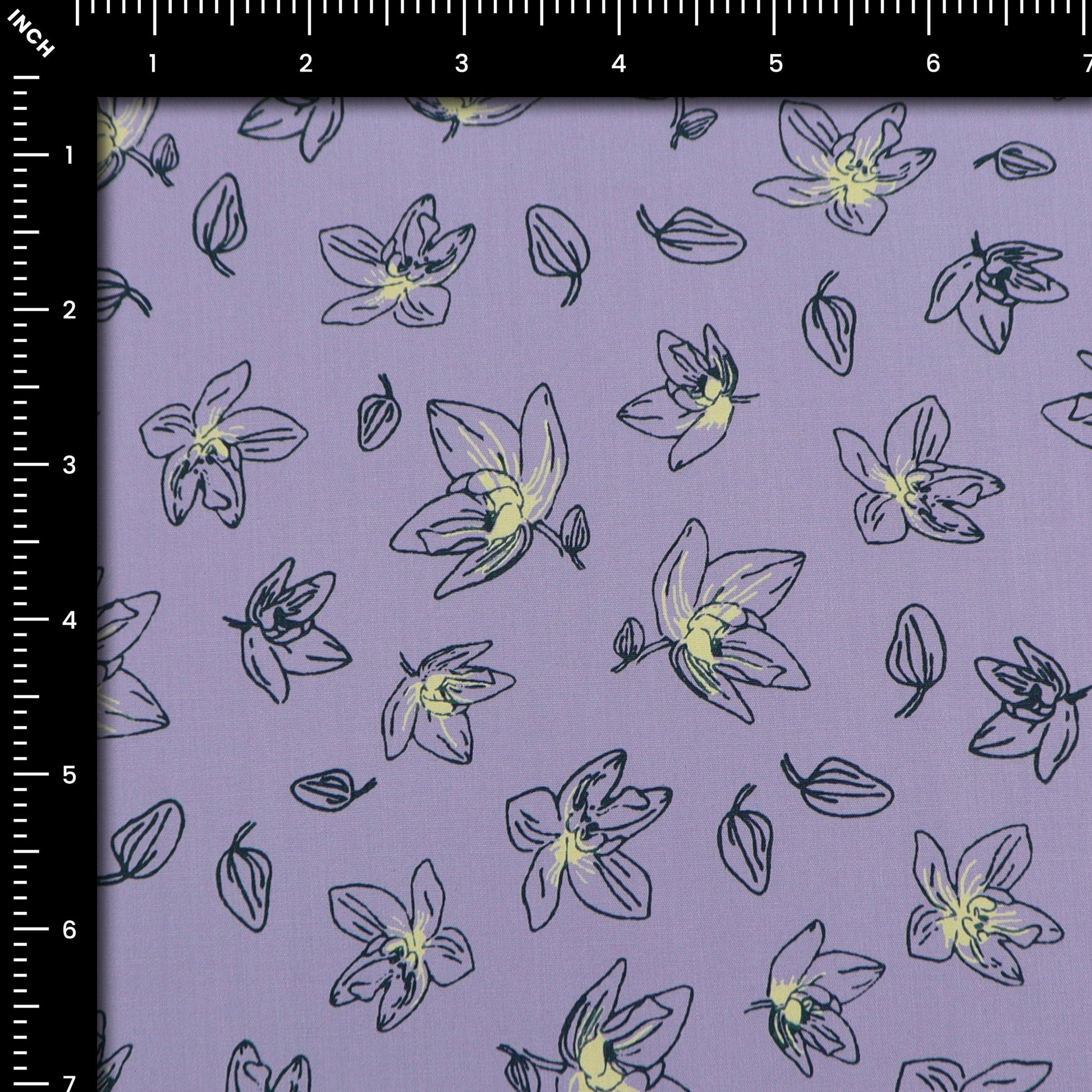 Twilight Orchid Poplin Fabric - Kapaas