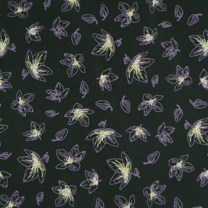 Twilight Orchid Poplin Fabric - Kapaas