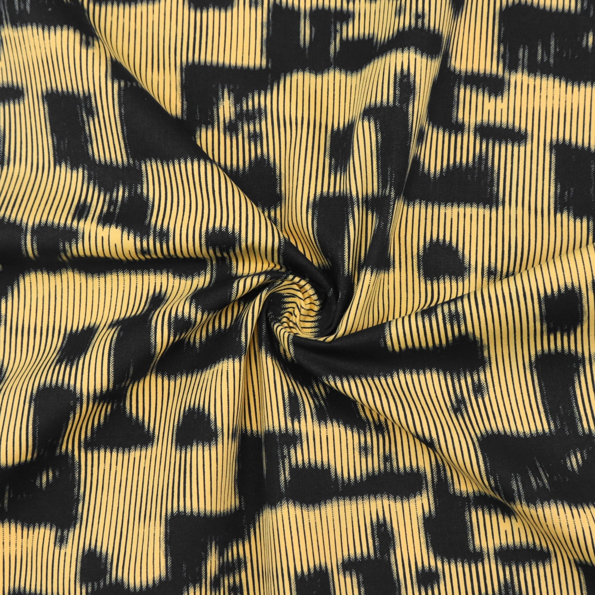 Urban Pixel Printed Poplin Fabric - Kapaas