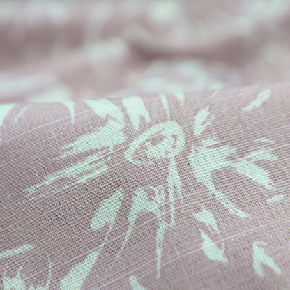 Whisper Flow Printed Slub Fabric - Kapaas