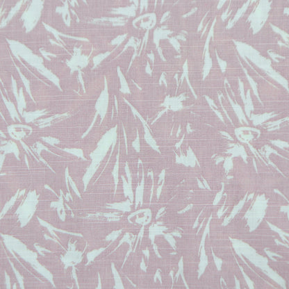 Whisper Flow Printed Slub Fabric - Kapaas