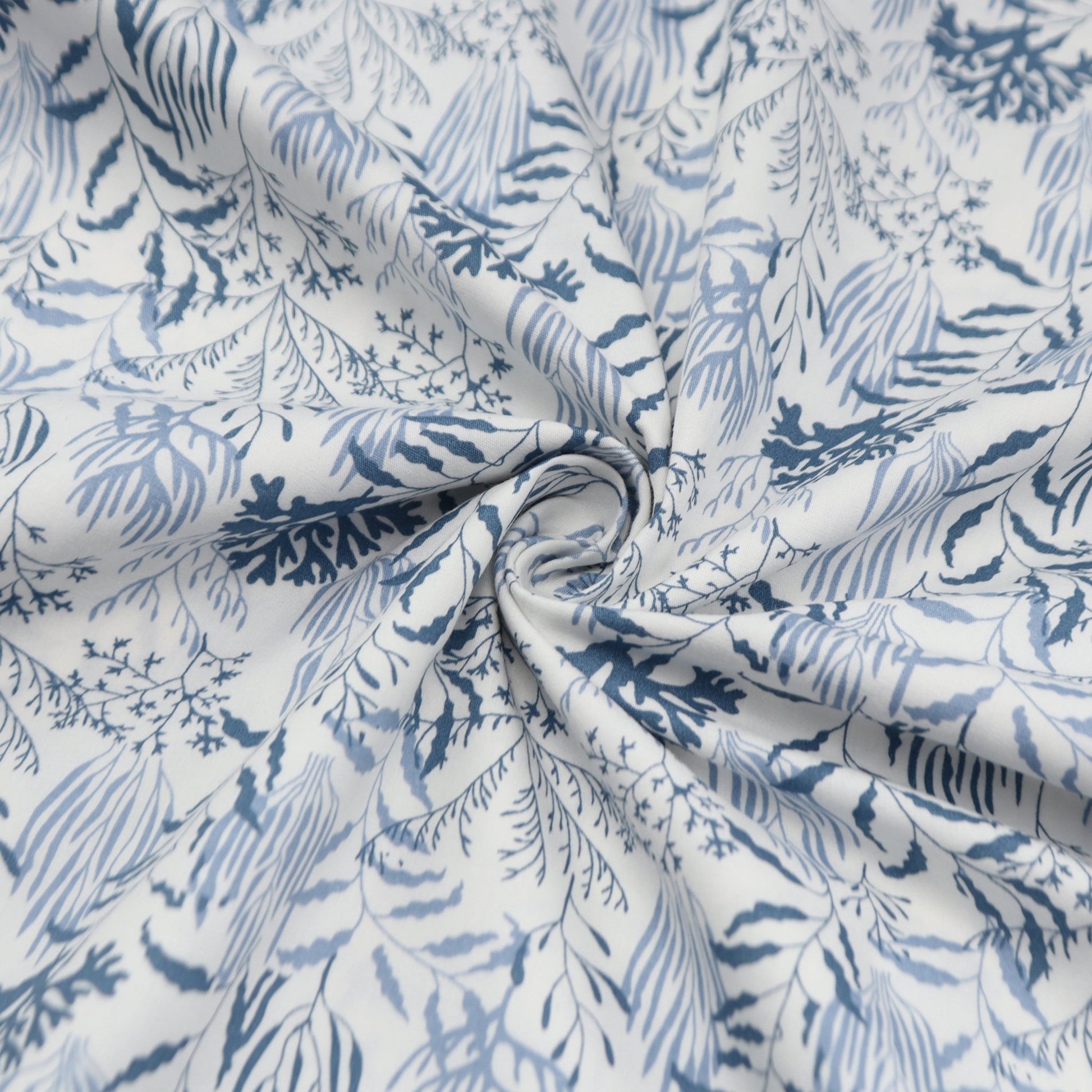 Whispering Canopy Poplin Fabric - Kapaas