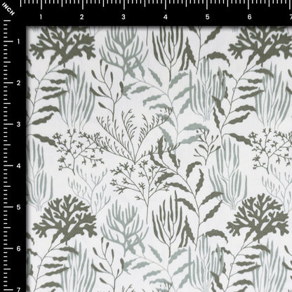 Whispering Canopy Poplin Fabric - Kapaas