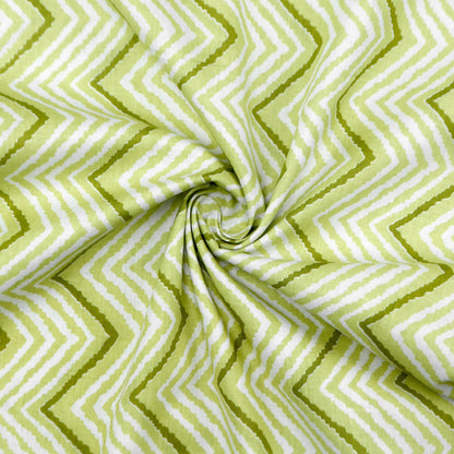 Zigline Rhythm Printed Cambric Fabric - Kapaas