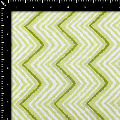 Zigline Rhythm Printed Cambric Fabric - Kapaas